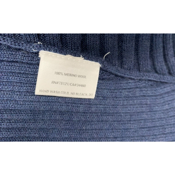 Eileen Fisher Merino Wool Ribbed Cardigan Sweater Small - Picture 9 of 10